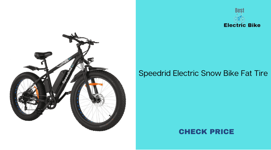 Speedrid Electric Snow Bike Fat Tire Electric Bicycle