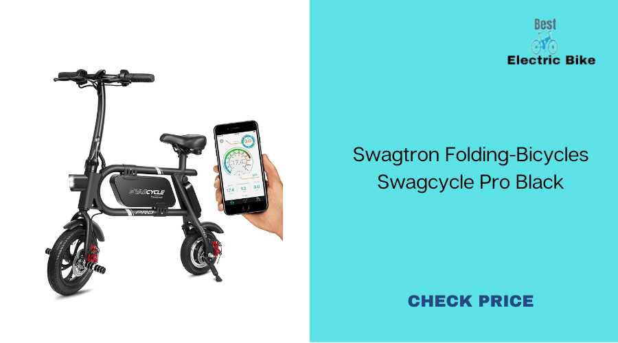 Swagtron Folding-Bicycles Swagcycle Pro Black