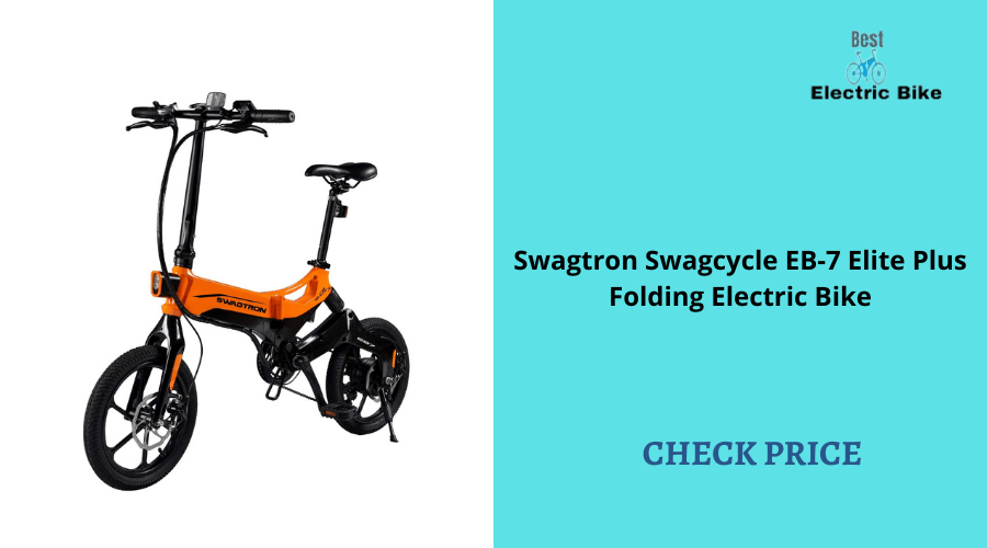 Swagtron Swagcycle EB-7 Elite Plus Folding Electric Bike